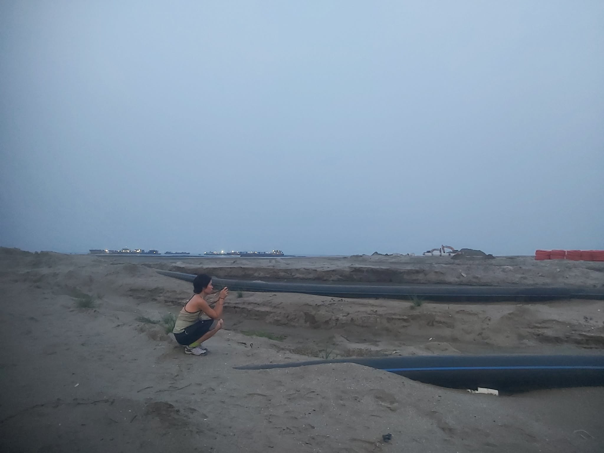 Hiền Hoàng, field trip in Cần Giờ, at the coastal extension project (September 2026)
